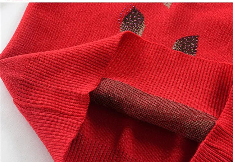 Winterkleidung Oma Pullover Strickpullover Dicker mittlerer Alter Ältere Mutter Bottoming Shirt Samt Langarm Top Damen