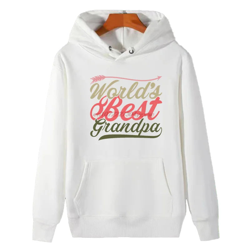 Der beste Opa der Welt, lustige Opa-Geburtstagsgeschenke, Kapuzenpullover, neue Sweatshirts, dicker Pullover, Herren-Hoodie