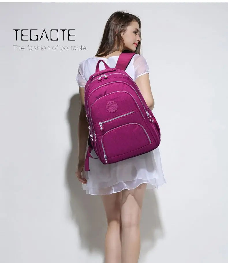 Teens Waterproof School Backpack