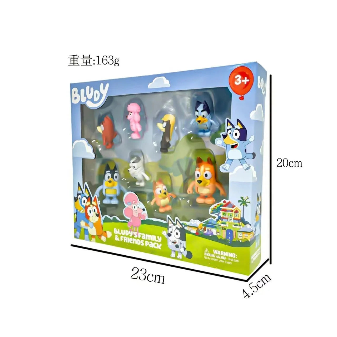 Bluey & Bingo Actionfiguren-Set
