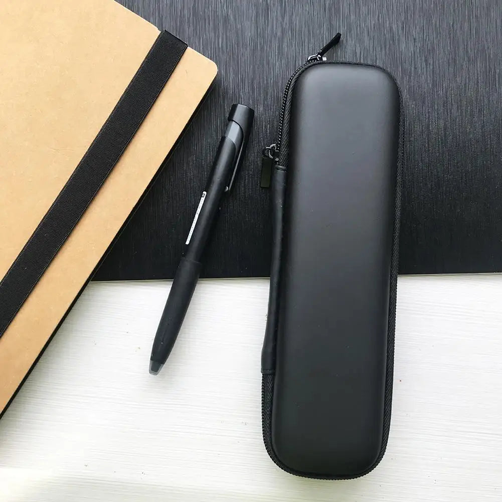 Schwarz EVA Hard Shell Stylus Stift Federmäppchen Halter Kopfhörer Mesh Lagerung Organizer Bleistift Reißverschluss Fall Schulbedarf