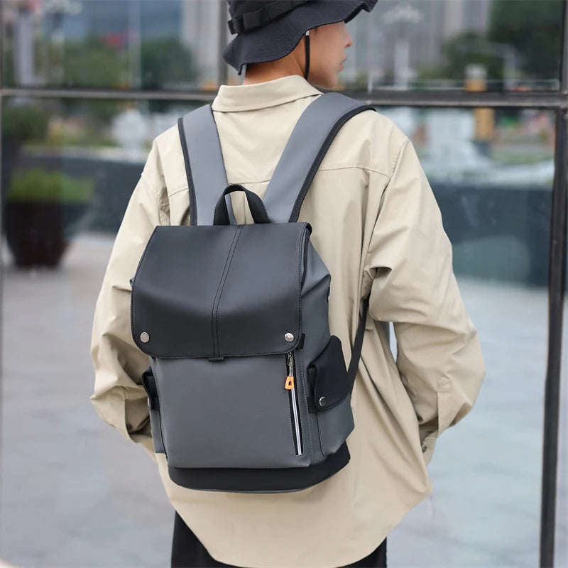 USB-Aufladung, Urban Man-Rucksack, wasserdichter Rucksack, Herren-Laptop-Rucksack, großer Computer-Rucksack für Business, Büro, Outdoor