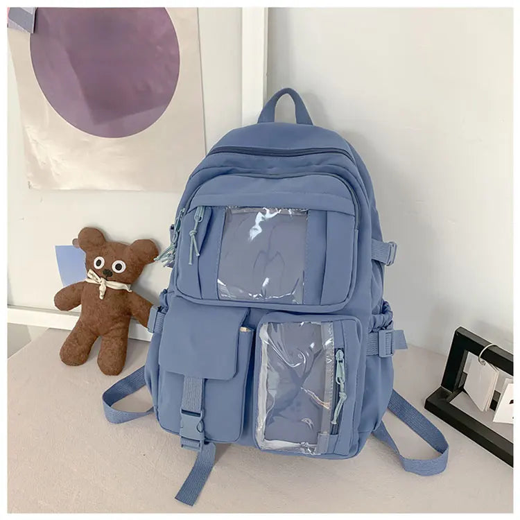 Cute Nylon Student Backpack