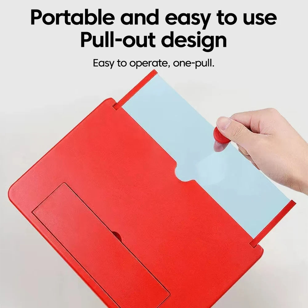 12/10 inch Phone Screen Magnifier Phone Holder Mobile Phone HD Portable Phone Screen Video Magnifier Stand Bracket