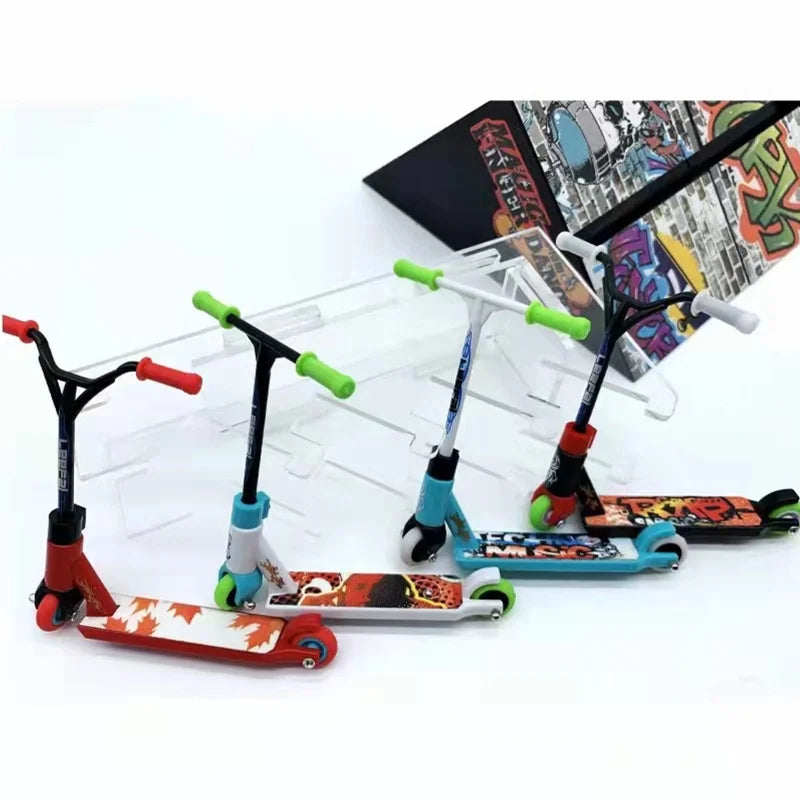 Neuheit Lustiger interaktiver Mini-Fingerroller Stunt Fingerspielzeug Skate Skate Scooter Finger Eltern-Kind-Interaktives Weihnachtsgeschenk