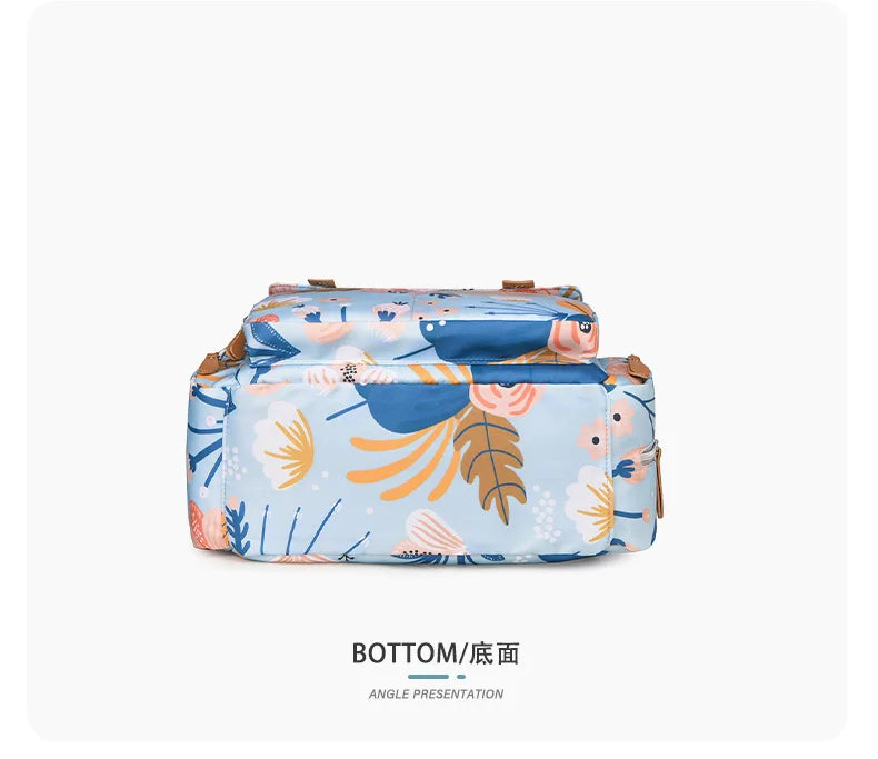 Mama Tasche Nylon gedruckt Mode multifunktion ale Mutter und Baby Taschen gehen Baby Reisen große Kapazität Mutter Tasche Wickelt aschen bebe