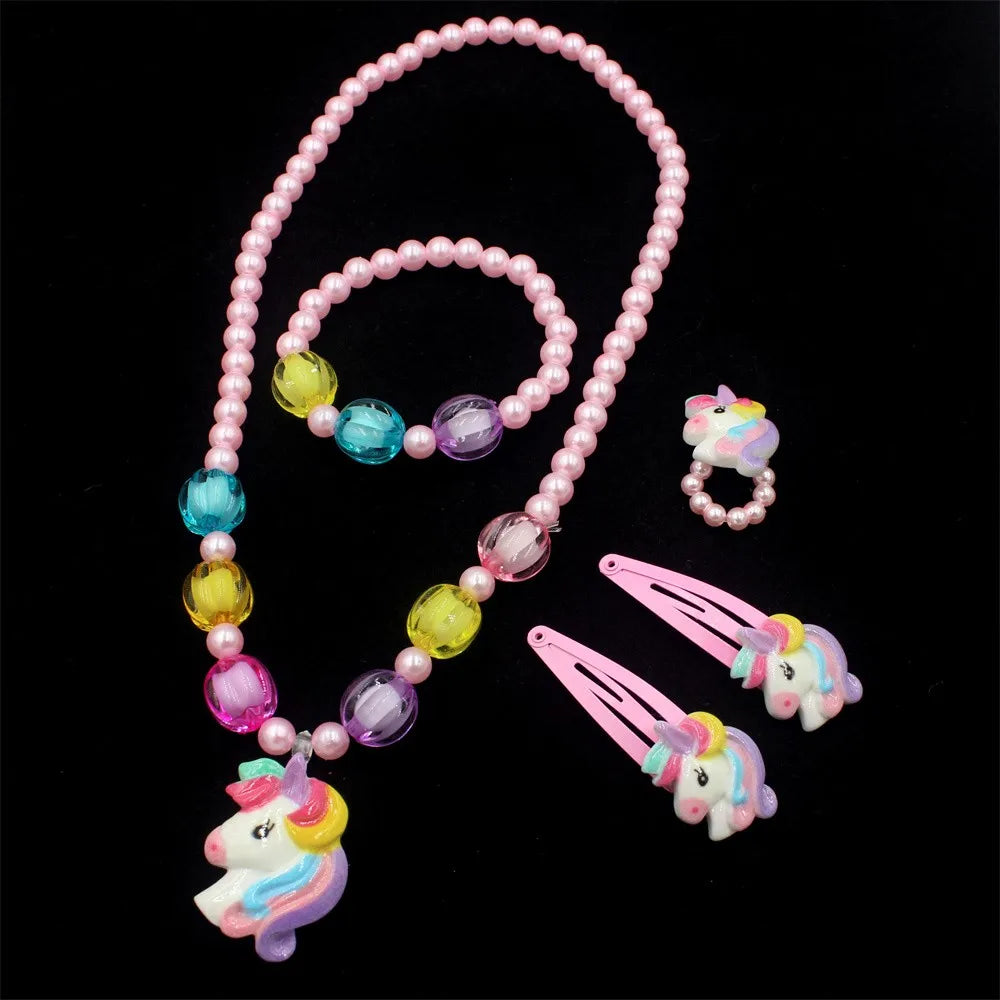 Unicorn Kids Jewelry Set