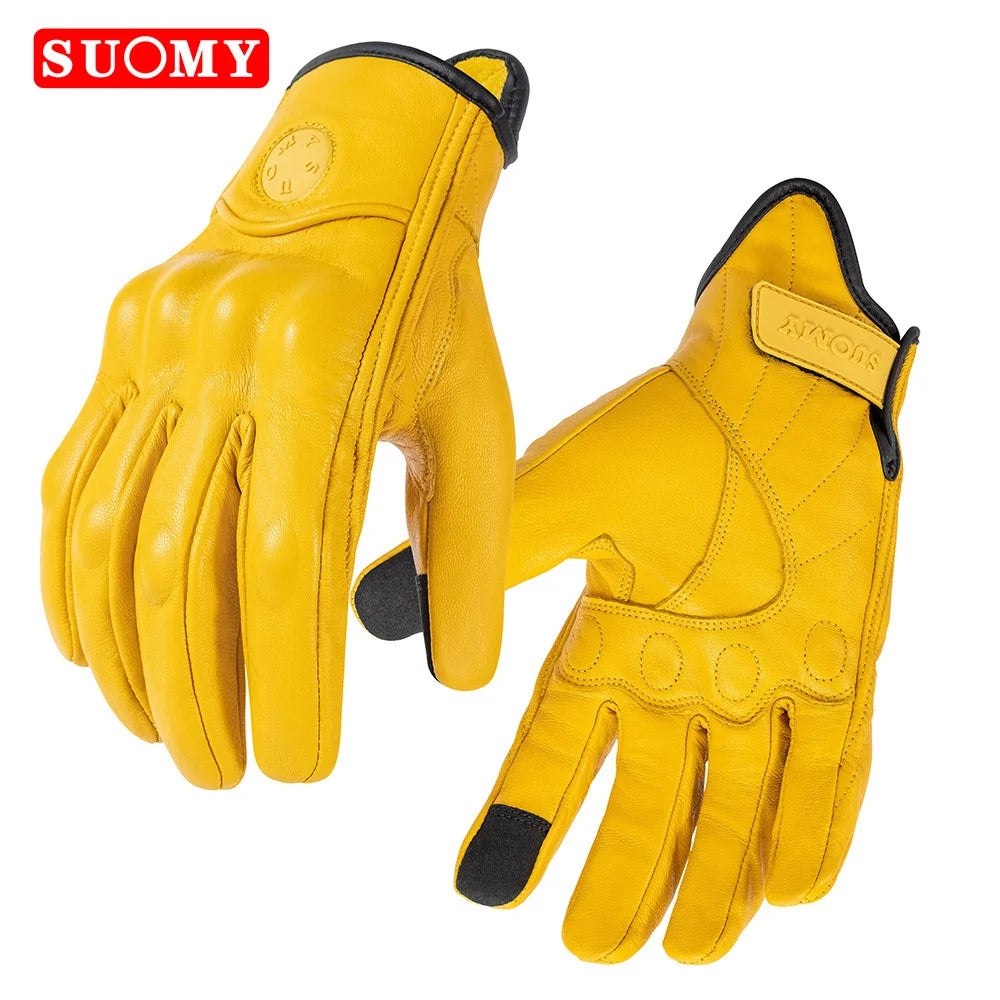 SUOMY Winter Warme Damen Rosa Motorradhandschuhe 100% Wasserdicht Lady Teens Mädchen Lila Motocross Motorrad Racing Reithandschuhe