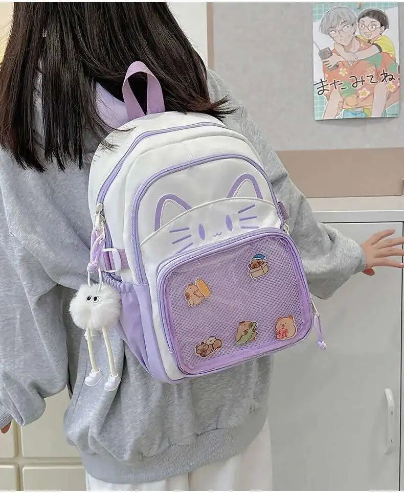 Y2K Cat Ita Backpack
