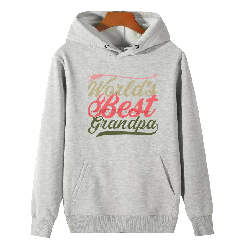 Der beste Opa der Welt, lustige Opa-Geburtstagsgeschenke, Kapuzenpullover, neue Sweatshirts, dicker Pullover, Herren-Hoodie