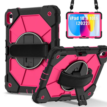 Rüstung Fall Für iPad A16 11th 2025 10th 10,9 2022 Mini 7/6 Kinder Stehen Stoßfest Tablet Abdeckung Für iPad Air 11 10,9 Pro 11 Air 13