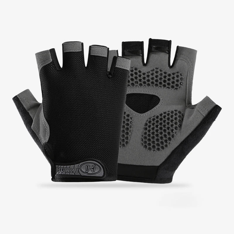 Männer Radfahren Fahrrad Handschuhe Halbe Finger Gym Handschuhe Frauen Handschuh Atmungsaktive Anti-slip Handschuh Fitness Sport Training Handschuhe