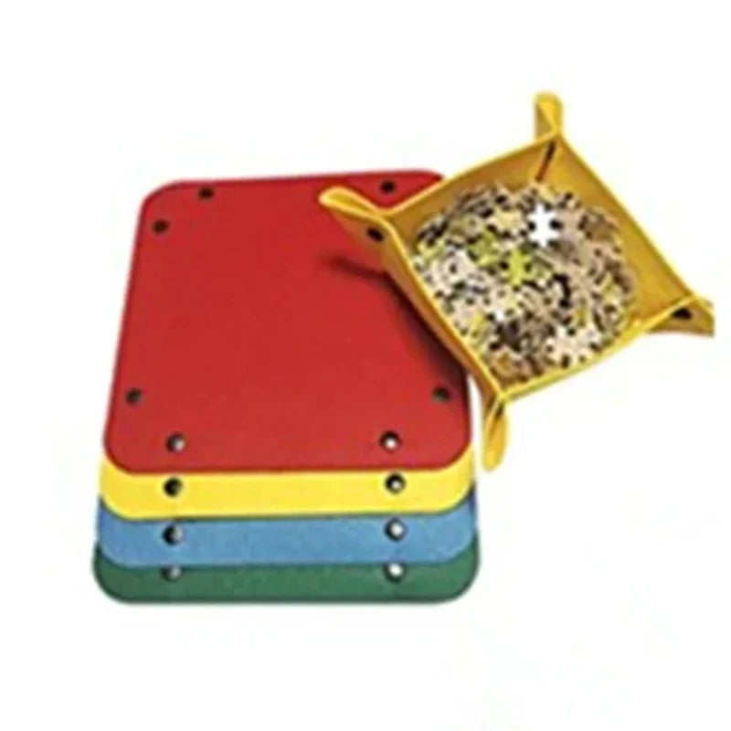 Professionelle Puzzle-Rollmatte, Decke, Filzmatte, bis zu 1500/2000/3000 Teile, Zubehör, Puzzle, tragbare Reise-Aufbewahrungstasche