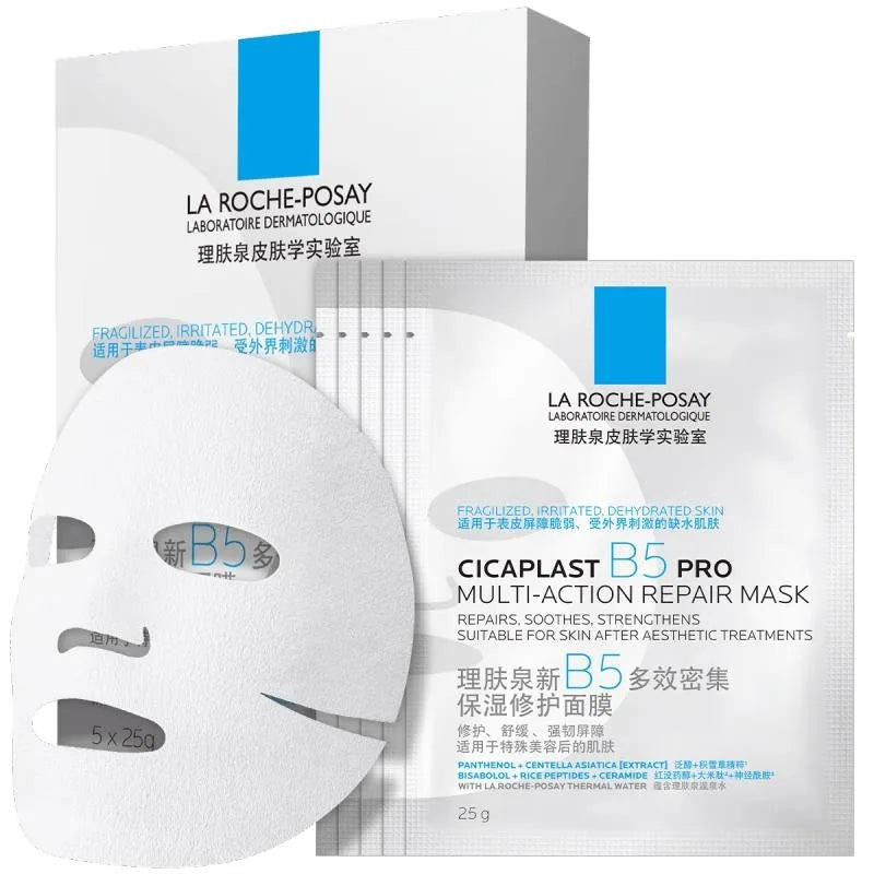 La Roche-Posay Cicaplast B5 Pro Multi-Action Reparaturmaske Intensive Feuchtigkeitspflege Beruhigende Rötungslinderung Hautbarriere-Reparaturmaske