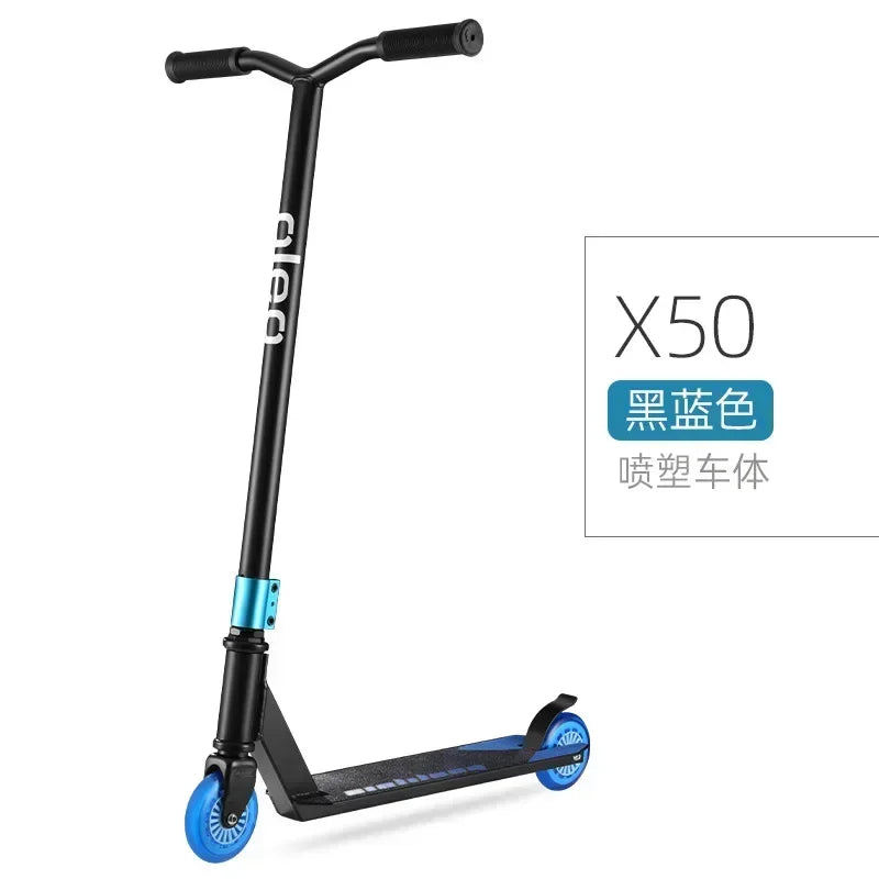 Roller, Roller, 6–12 Jahre alt, Teenager, zweirädrige Straßenbürste, ausgefallenes Rennrad, Pedal, Eingangsbereich, Stunt-Roller