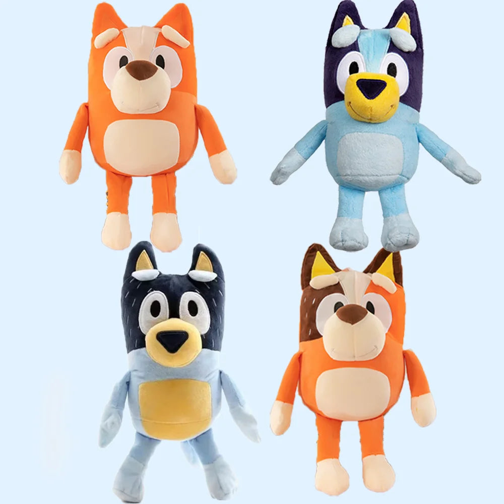 2026 NEU Bluey Hund Bingo Familie Plüschtier Cartoon Hund Weiche Stofftiere Puppen Geschenke