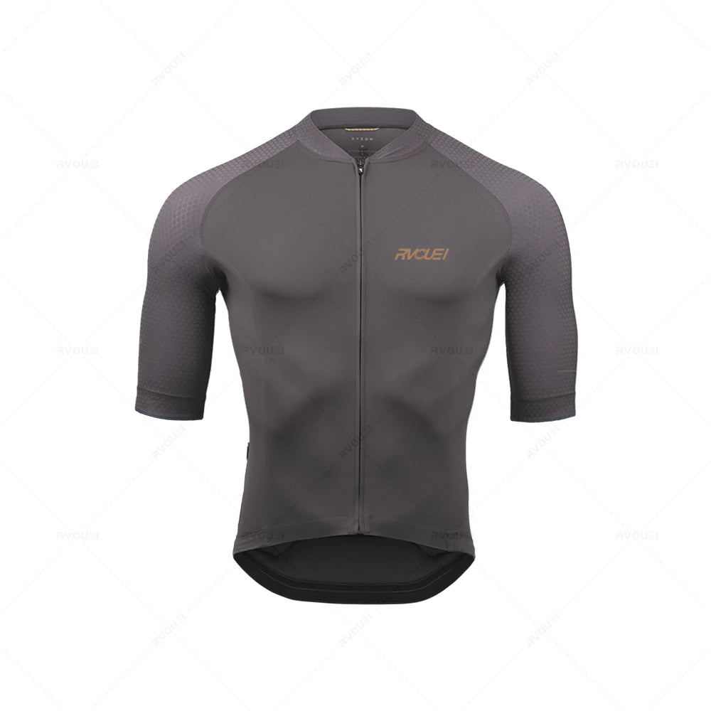 2023 Rvouei Pro Team Cycling Clothing Men New Road Bike Wear Racing Clothing Breathable Cycling Jersey Set Ropa Ciclismo Maillot