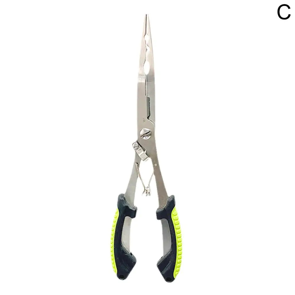 Angeln Zangen Lange Nase Edelstahl Haken Remover Cut Angelschnur Angeln Gebunden Haken Multi-funktionale Angeln Zangen