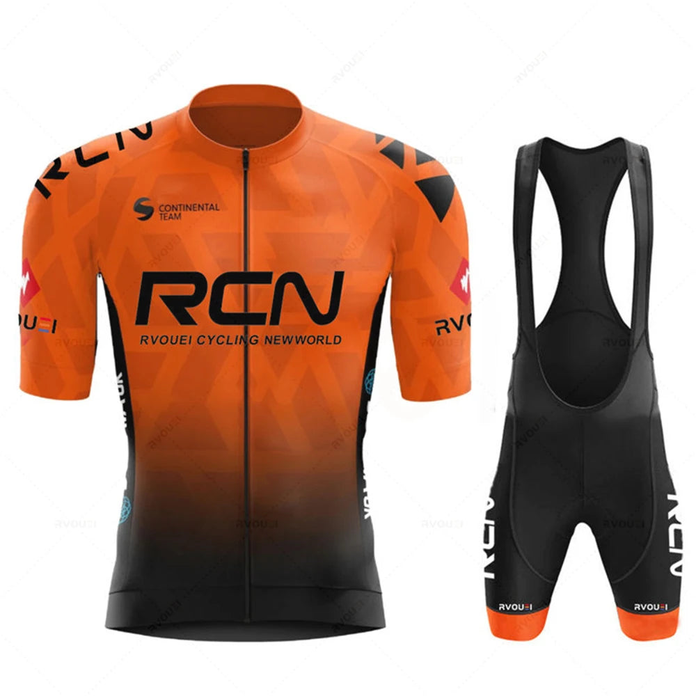 2026 Rvouei Team Radtrikot-Set Sommer Atmungsaktiver Rennrad-Anzug Fahrrad-Uniform Bike MTB Kleidung Neue Sport-Radsport-Kits