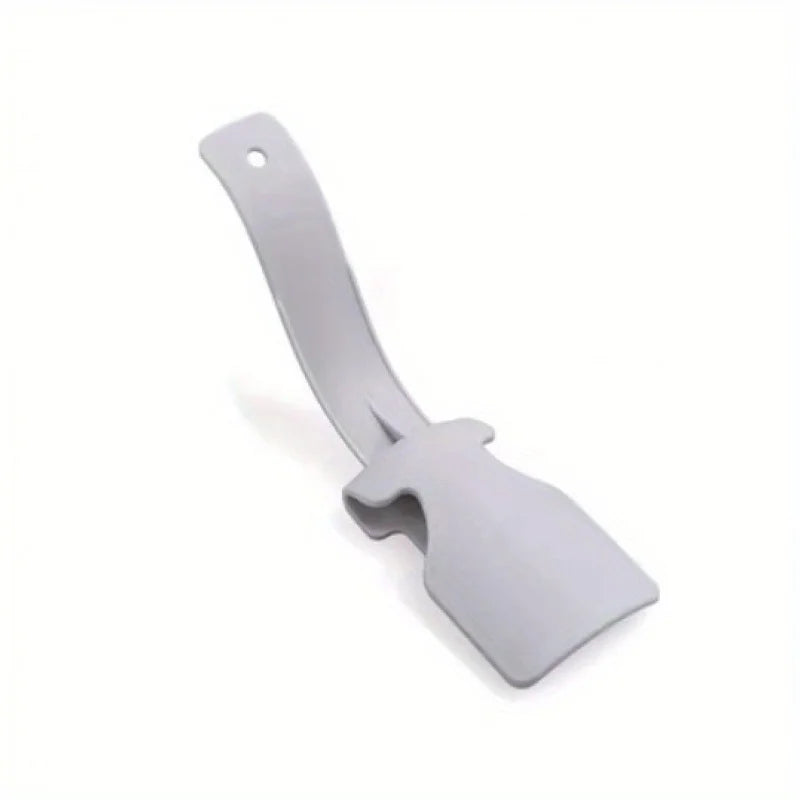 2 Pieces Lazy Shoe Helper, Plastic Shoehorn, No Bending Required, Fits All Shoes, Perfect for Seniors & Pregnant Women