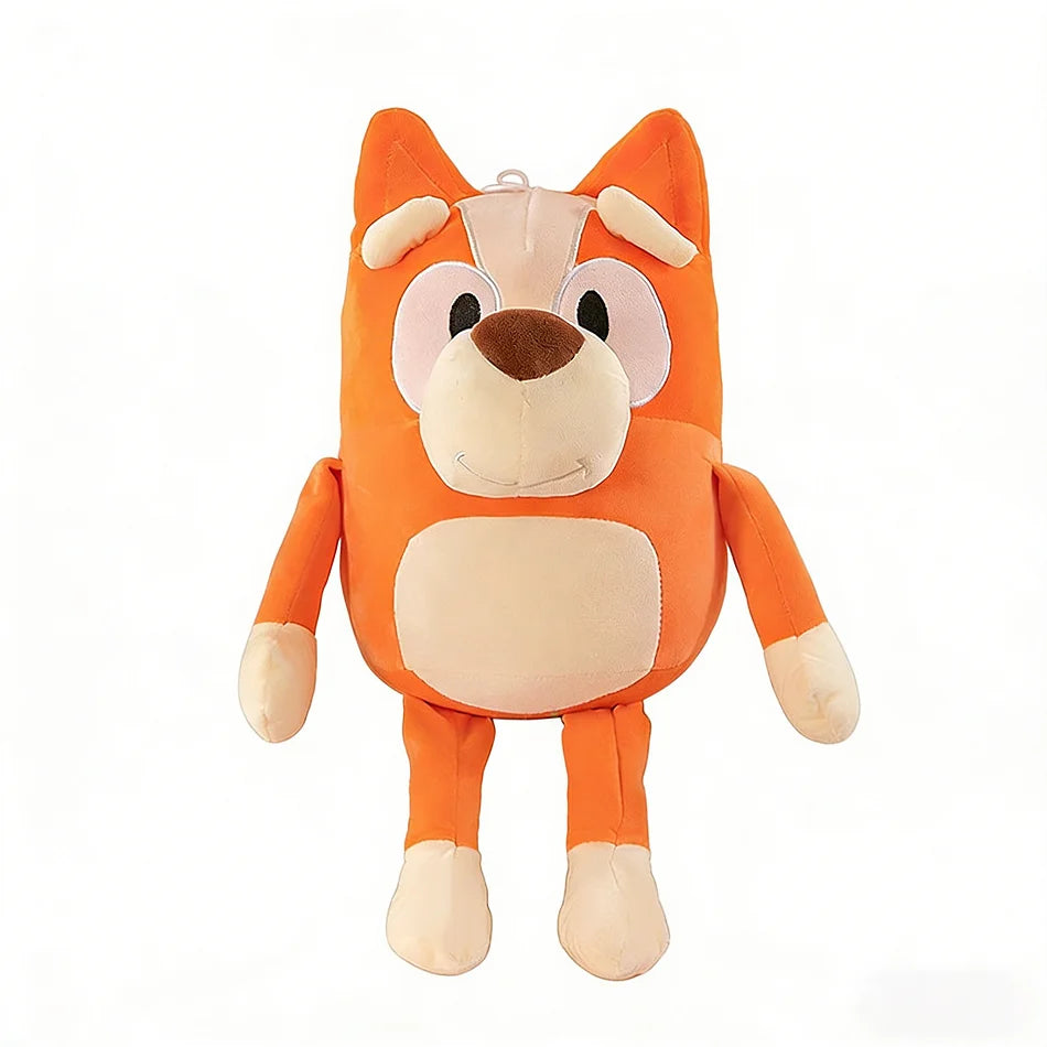35CM BESTSELLER Bluey Hund Bingo Familie Plüschtier Cartoon Hund Weiche Stofftierpuppen Geburtstags- und Weihnachtsgeschenke Familie Blue-Y Bingo