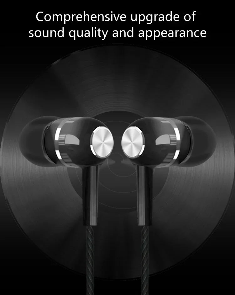 3,5mm Wired Kopfhörer In Ear Headset HIFI Schwere Bass Ohrhörer Monitor Sport Headset Stereo Musik Gaming Kopfhörer mit Mikrofon
