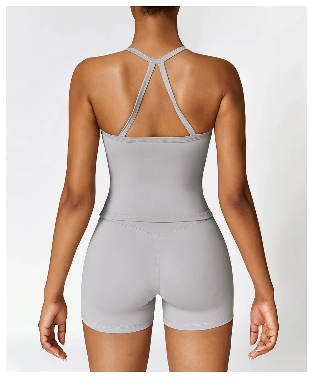 Frauen Kreuz Zurück Yoga Sport-Bh Atmungsaktiv Shock Proof Gym Workout Fitness Push-up Top Yoga Laufen Aktive Sportswear Weste Bh