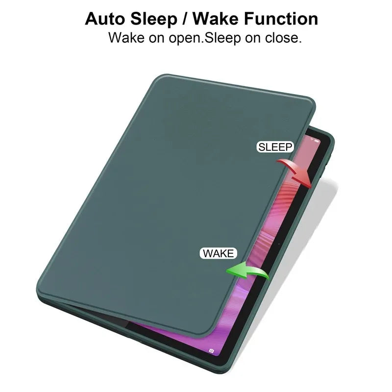 Für Lenovo Tab 10,1 2025 Fall TB311FU Acryl 360 Rotierenden Ständer Tablet Funda Lenovo Tab K10 2nd Gen TB311XU 10,1 zoll shell Kinder
