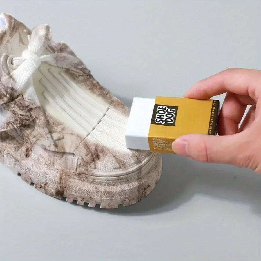 1 Schuhputzwerkzeug, Wildleder-Gummiradierer, Polierwerkzeug zum Reinigen von Wildleder-Sportschuhen, weißen Schuhen, Fleckenentferner