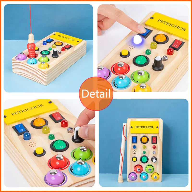 Montessori LED Busy Board