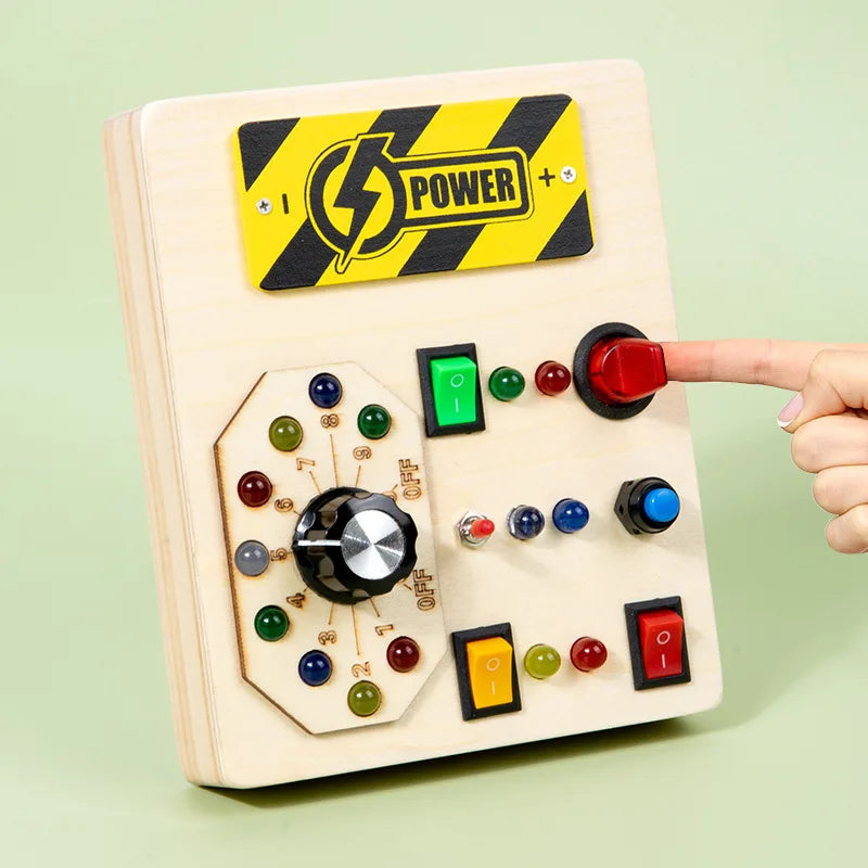 Montessori LED Busy Board