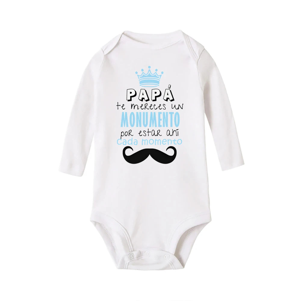 Baby-Strampler mit Aufdruck „You Did A Great Job Dad“, Vatertag, Kleinkind-Bodys, Mädchen-Jungen-Kleidung, Vatertag, Baby-Geschenk-Kleidung
