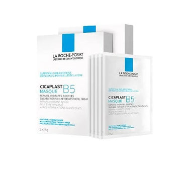 La Roche-Posay Cicaplast B5 Multi-Action Repair Mask Intensiv feuchtigkeitsspendende, beruhigende Barriere-Reparaturmaske für empfindliche Haut nach der Behandlung.