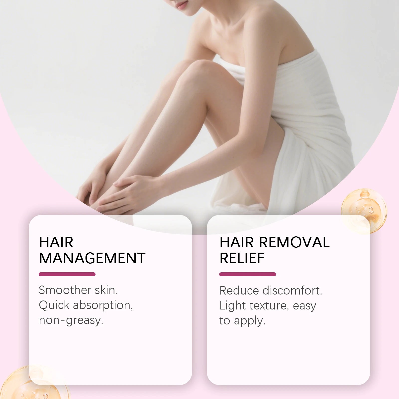 OceAura Cyperus Rotundusöl zur Haarentfernung, weiche, glatte Hautpflege, tiefe Feuchtigkeit, Anti-Haarwachstumshemmung, After-Shave-Öl