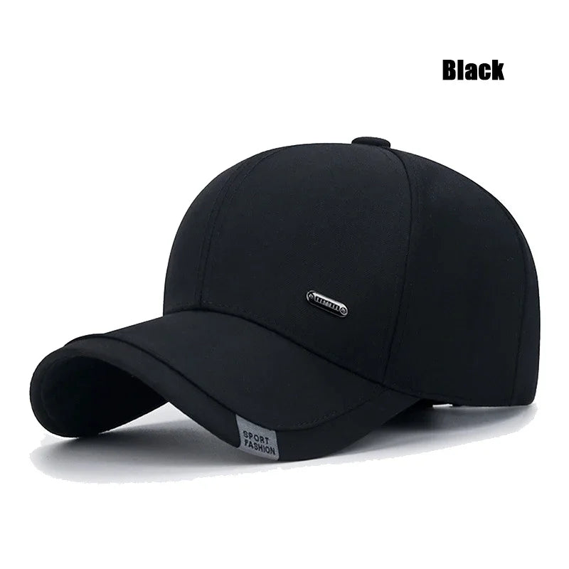 New Fashion Herren Baumwolle Kleidung Stoff mittleren Alters Baseball Cap Trucker Caps klassische Outdoor Casual Sports Papa Cap Hüte