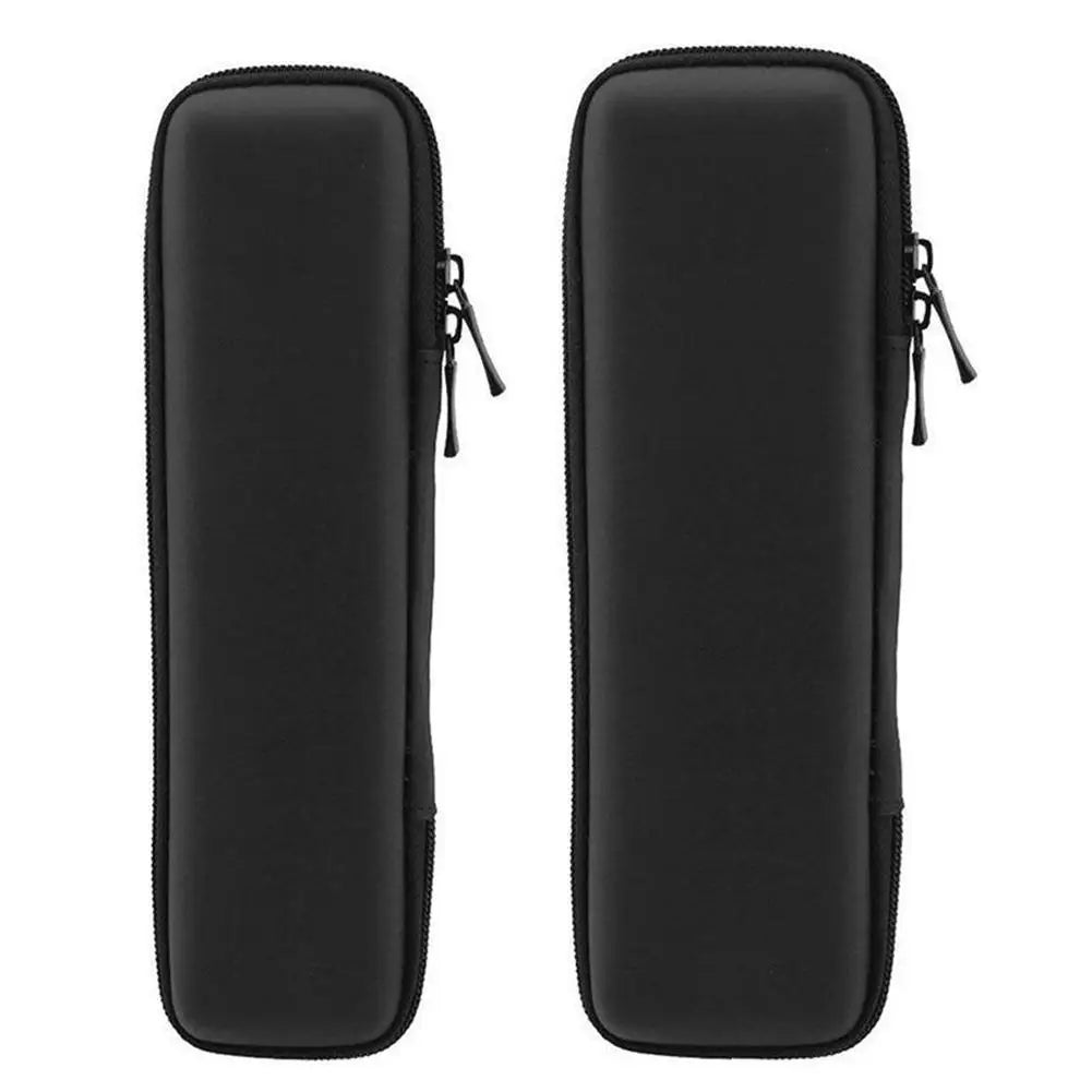 Schwarz EVA Hard Shell Stylus Stift Federmäppchen Halter Kopfhörer Mesh Lagerung Organizer Bleistift Reißverschluss Fall Schulbedarf