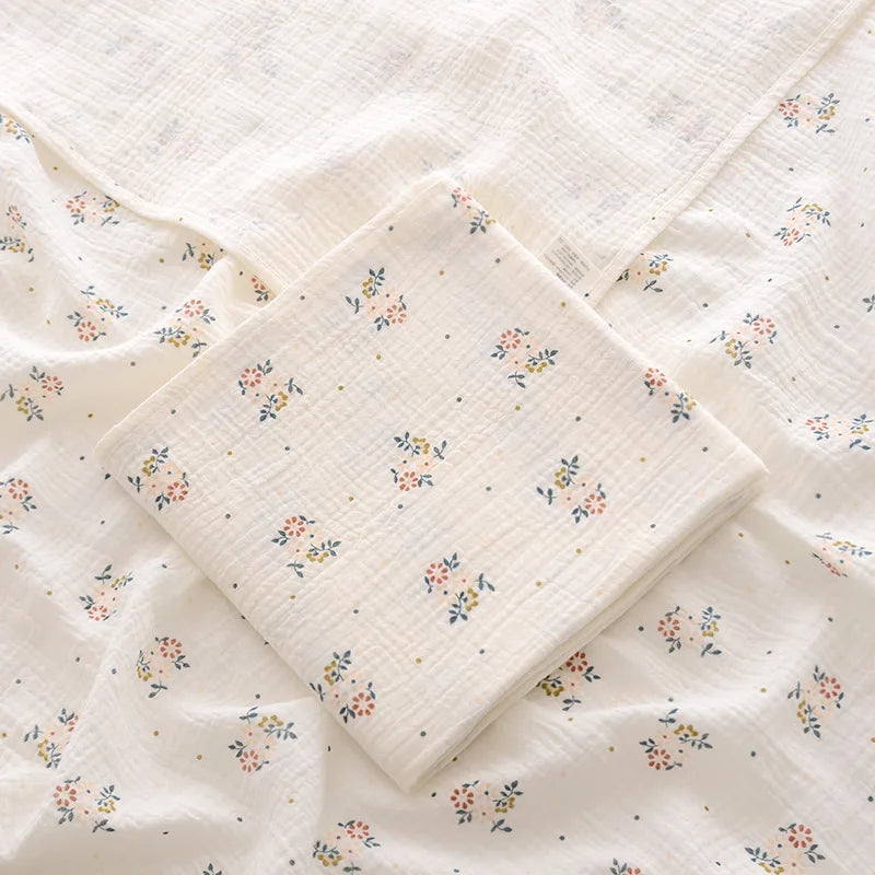 100X 100 cm Baby Decke für Neugeborene Baumwolle Musselin Swaddle Decke Bettwäsche Säuglings Bad Handtuch Baby Artikel Mutter kinder