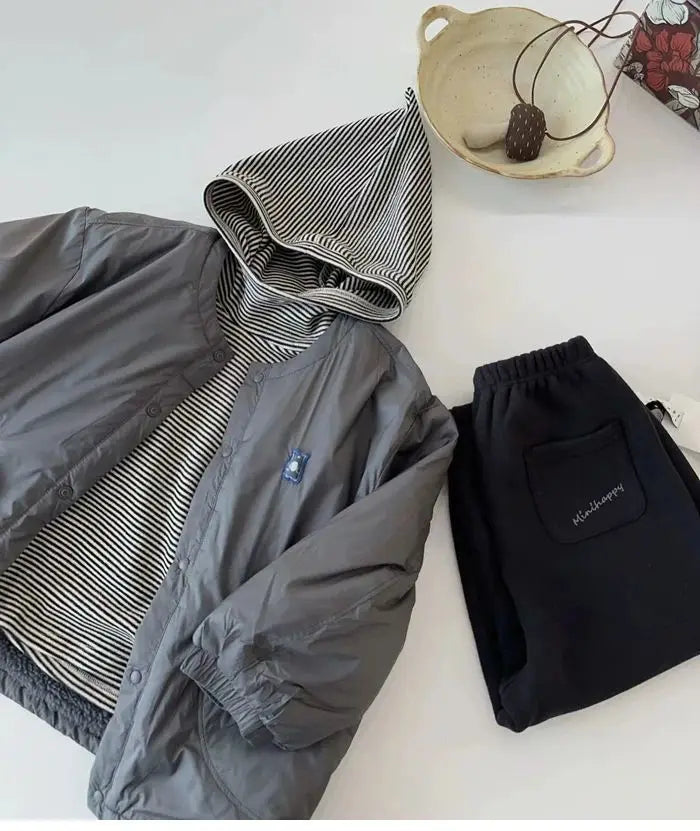 Jungen Gepolsterte Mäntel Kinder Verdickte Jacke Winter Warme Mode Oberbekleidung Kinder Herbst Neue Parkas Teen Lose Baumwolle Kleidung