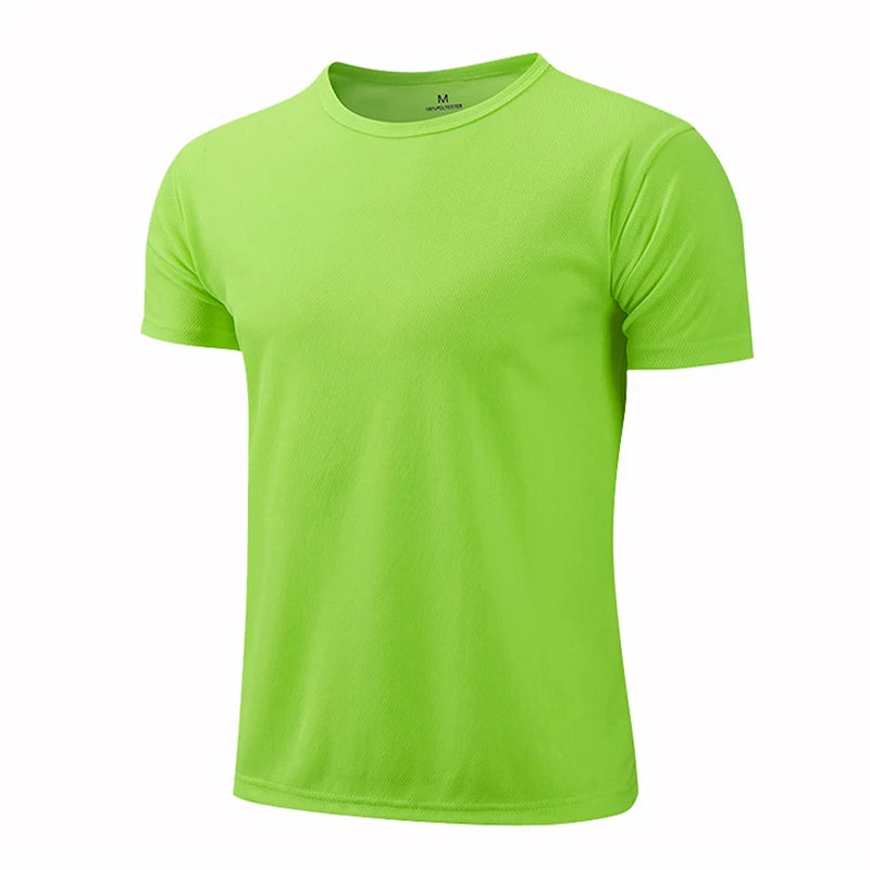 Männer Frauen Quick Dry Kurzarm Sport T Shirt Gym Trikots Fitness Shirt Trainer Lauf T-Shirt Teenager Atmungsaktive Sportswears