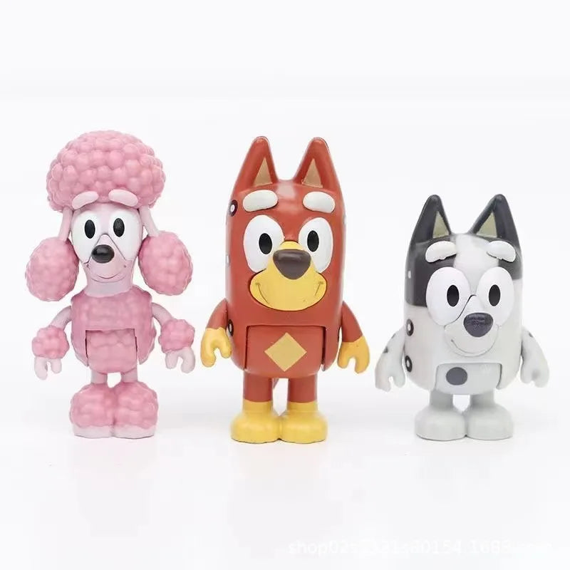 Bluey & Bingo Actionfiguren-Set