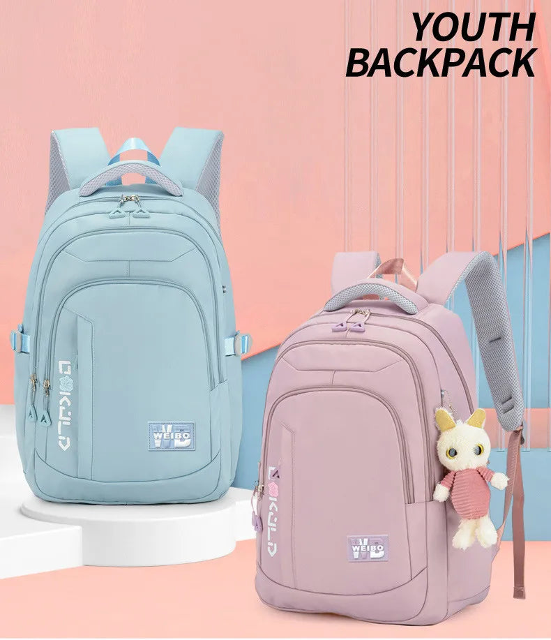Girls Casual School Backpack