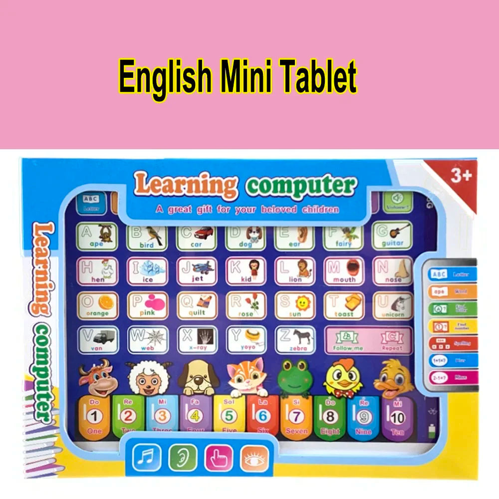 Lernmaschine Tablet Interaktives Spielpad Kinder Sprache Lernspielzeug Laptop Pad Lernen Lernspielzeug für Kinder Geschenk