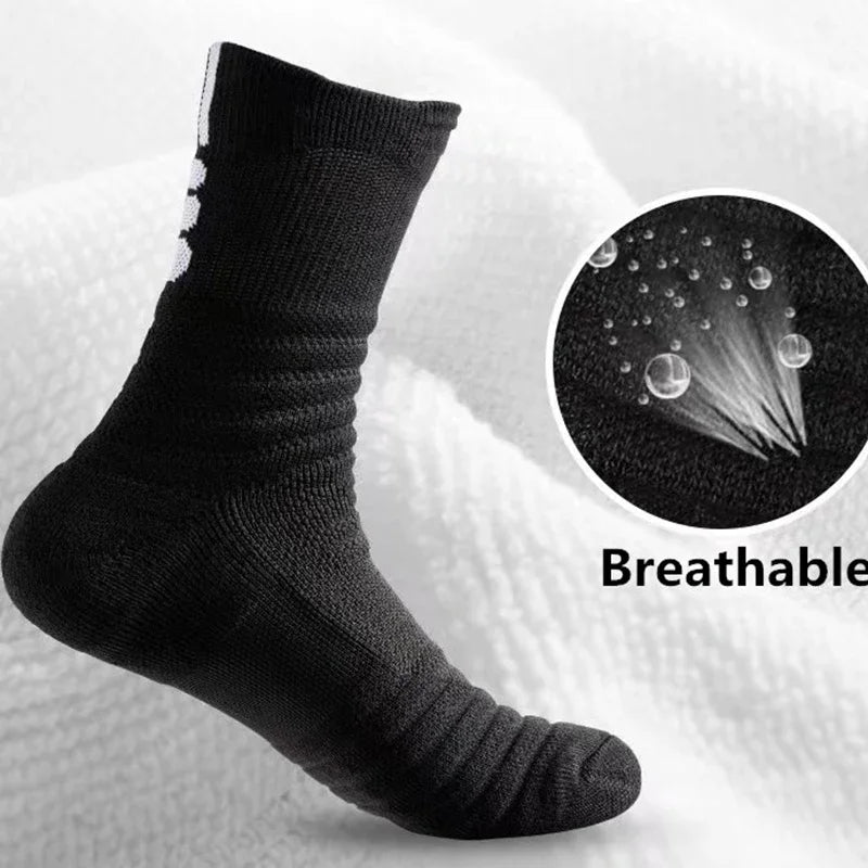 1/3 Pairs Anti-slip Fußball Socken Männer Baumwolle Socke Kurze Lange Röhre Fußball Basketball Sport Socken Atmungsaktive Deodorous socke 39-45