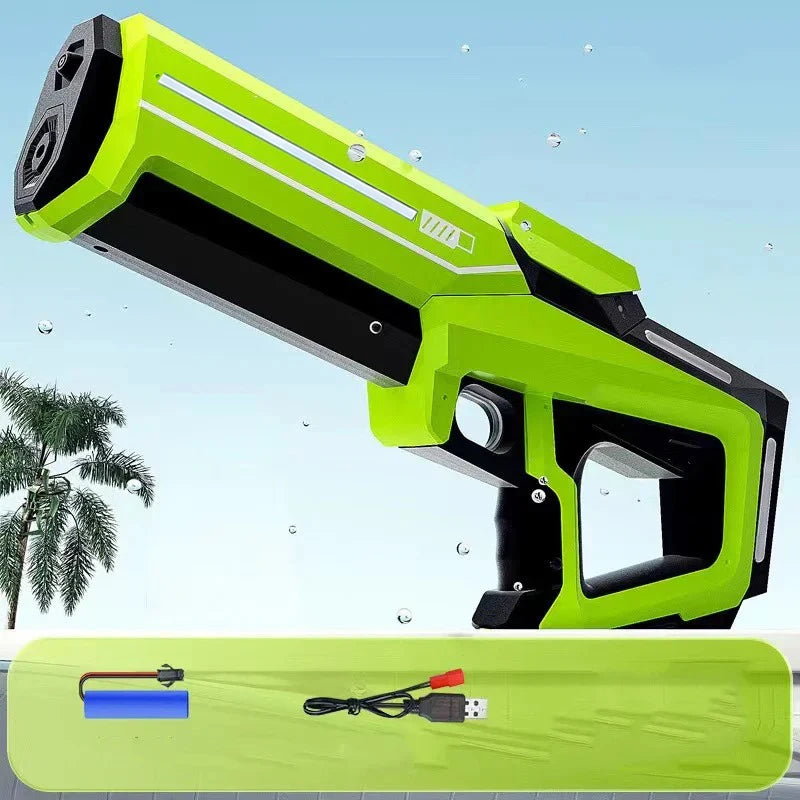 43cm elektrische Wasser pistolen für Erwachsene leistungs starke Spritzen automatische Wassers auger Wassers trahler Sommer Outdoor Strand Spielzeug für Kinder Geschenk
