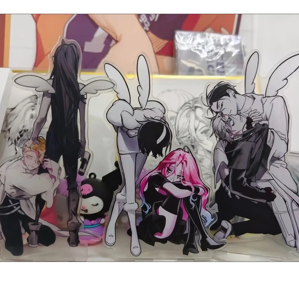 Anime Alien Bühne Acryl Action Fingure Stand Tisch Zimmer Dekoration Acryl Schreibtisch Display Ornament Geschenke Cosplay Requisiten