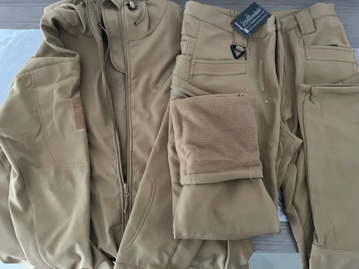 Männer Winter Herbst Warme Softshell Fleece Kapuze Cargo Jacken Camping Wandern Klettern Jagd Angeln Outdoor Winddicht M-5XL