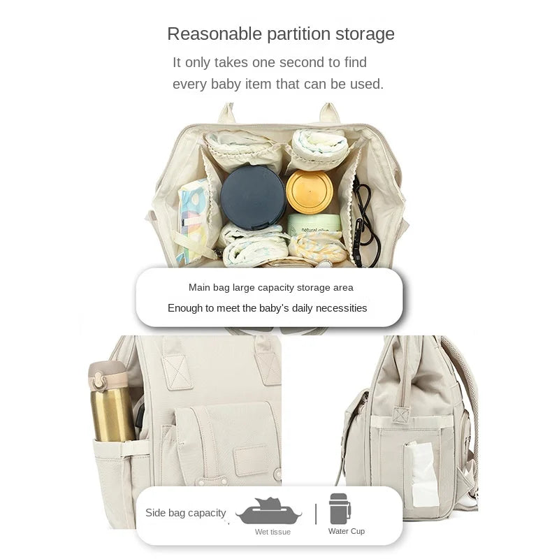 Baby Windel Taschen Mama Rucksack Mutterschaft Tasche für Baby Große Kapazität Mama Tasche Wasserdichte Reise Baby Kinderwagen Tasche Mutter Kinder