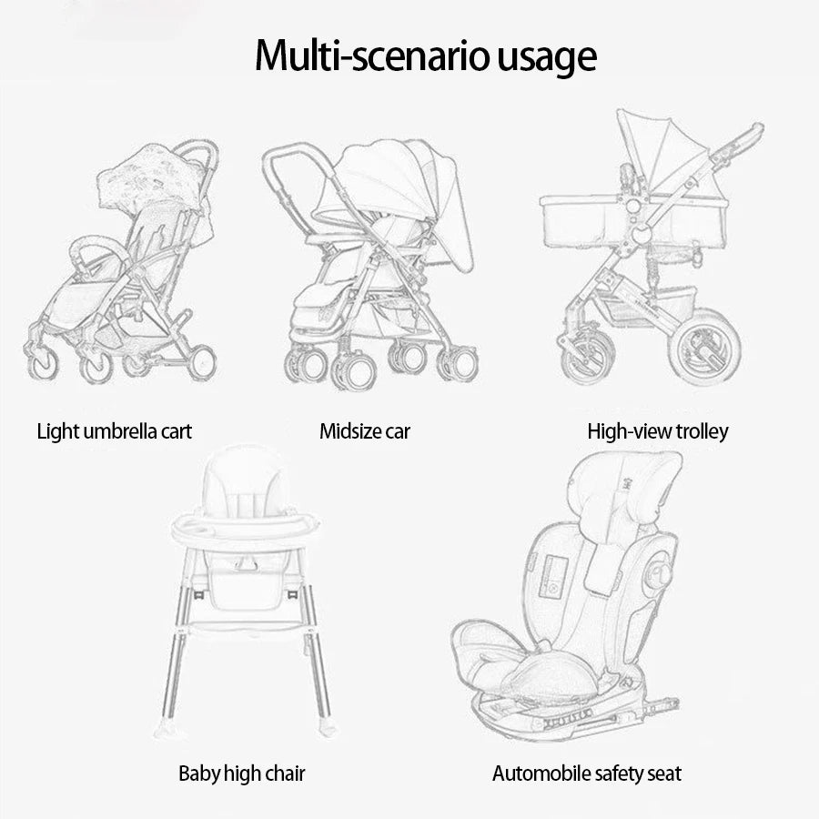 Sitzkissen für Kinderwagen für Neugeborene, weiche Babymatratze, Sitzkissen für Kinderwagen, Kinderwagenzubehör, Weihnachtsgeschenk für Babys