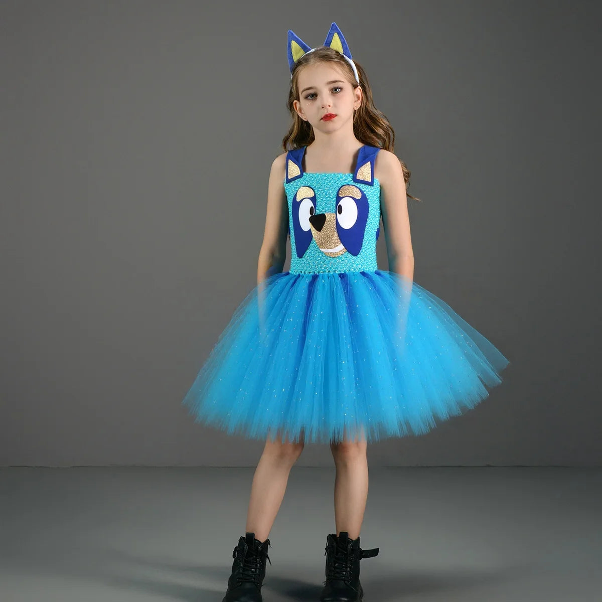 Bluey & Bingo Halloween Costume Dress