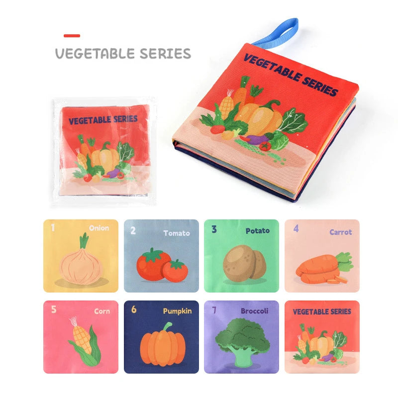 Weiche Baby Bücher Spielzeug Montessori 3D Touch fühlen sich kontrast reiche Stoff Buch sensorische frühe Lernspiele für Kinder Lernspiel zeug